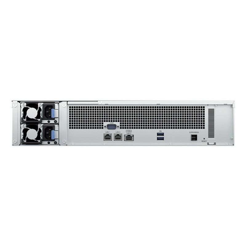 Synology RackStation RS2423RP+II NAS Rack (2 U) AMD Ryzen V1780B 8 Go DDR4 0 To DiskStation Manager Noir · Serveurs NAS · ... (image 4)