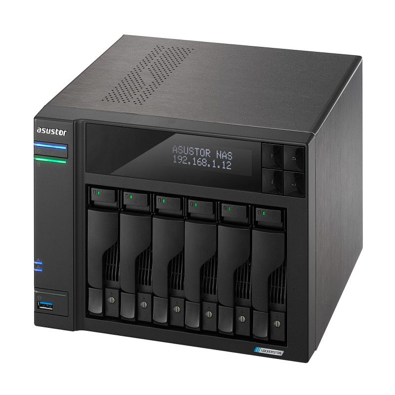 ASUSTOR LOCKERSTOR NAS 6 Baies *AS6706T v2 · Serveurs NAS · Informat Systems Strasbourg (image 3)