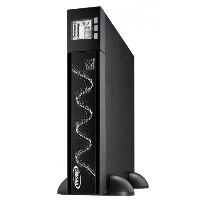 INFOSEC E3 PERFORMANCE 1100 RT - On line simple conversion- 1100 VA · Sécurité électrique · Informat Systems Strasbourg (image 2)