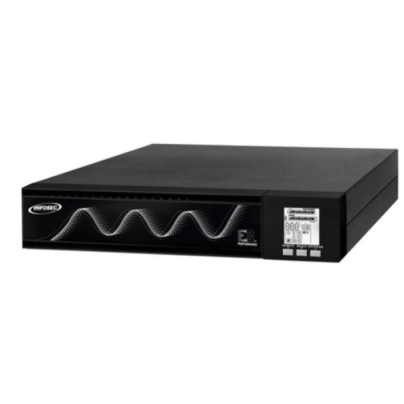 INFOSEC E3 PERFORMANCE 800 RT - On line double conversion - 800 VA · Sécurité électrique · Informat Systems Strasbourg