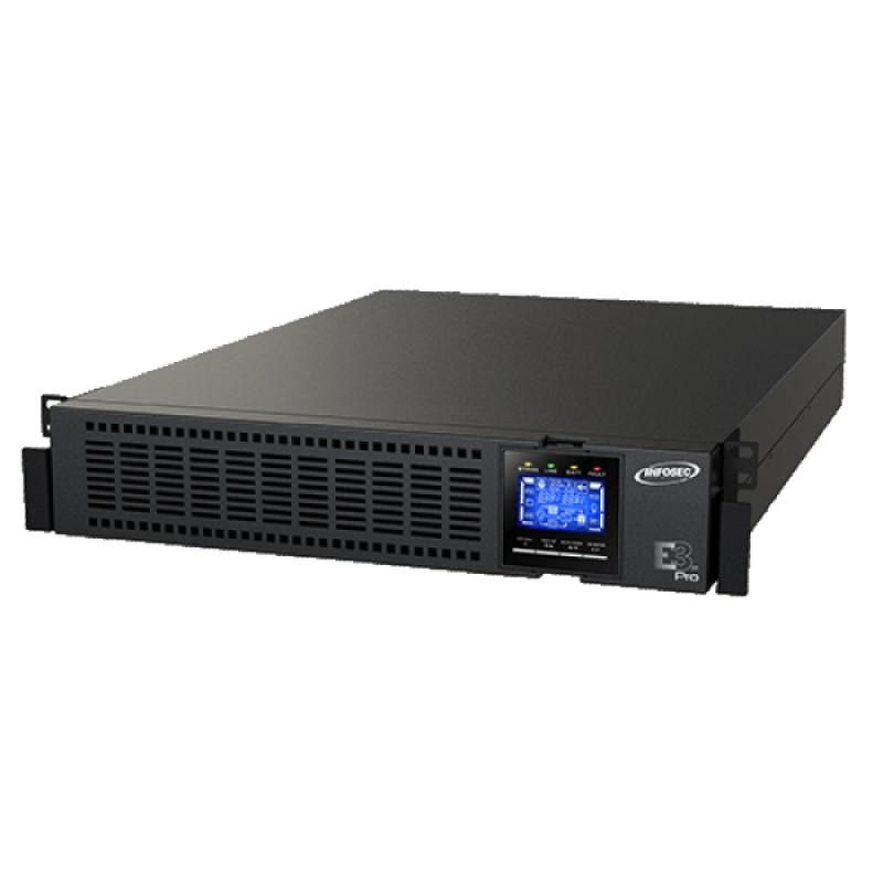 INFOSEC E3 PRO 6000 RT- On line double conversion -6000 VA · Sécurité électrique · Informat Systems Strasbourg (image 2)