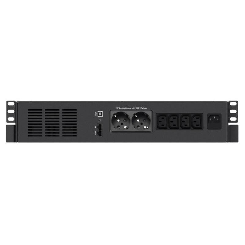 INFOSEC X4 800 RM Plus- Line interactive -800 VA · Sécurité électrique · Informat Systems Strasbourg (image 3)