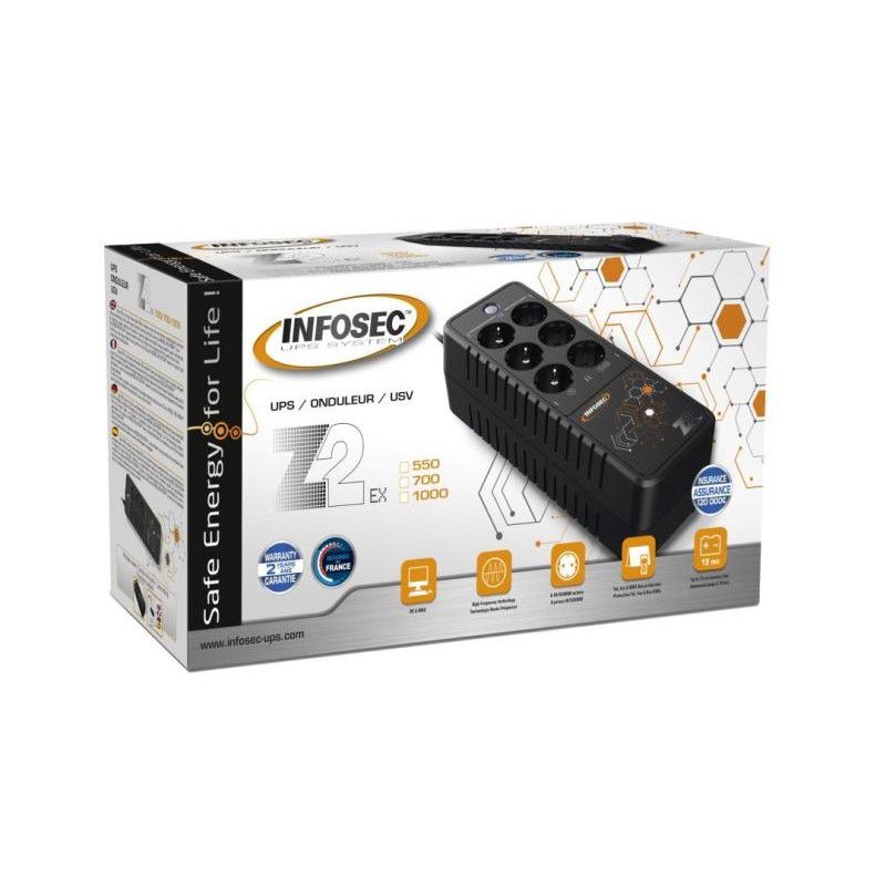 INFOSEC Z2 EX 1000 - OFF Line- 1000 VA · Sécurité électrique · Informat Systems Strasbourg (image 3)