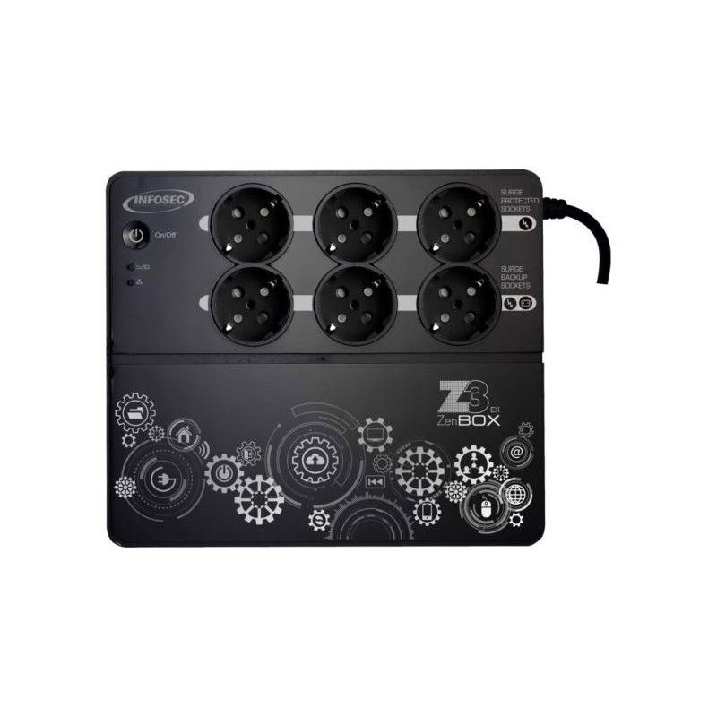INFOSEC Z3 ZENBOX EX 700- OFF Line - 700 VA · Sécurité électrique · Informat Systems Strasbourg