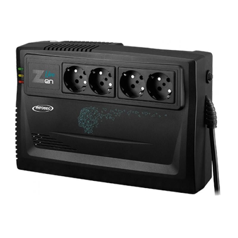 INFOSEC ZEN LIVE 1000- Line interactive- 1000 VA · Sécurité électrique · Informat Systems Strasbourg