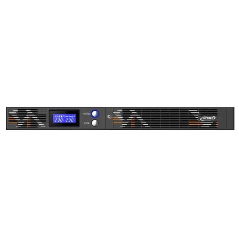 INFOSEC E3 LIVE 750 RM - On line simple conversion - 750 VA · Onduleurs · Informat Systems Strasbourg (image 2)