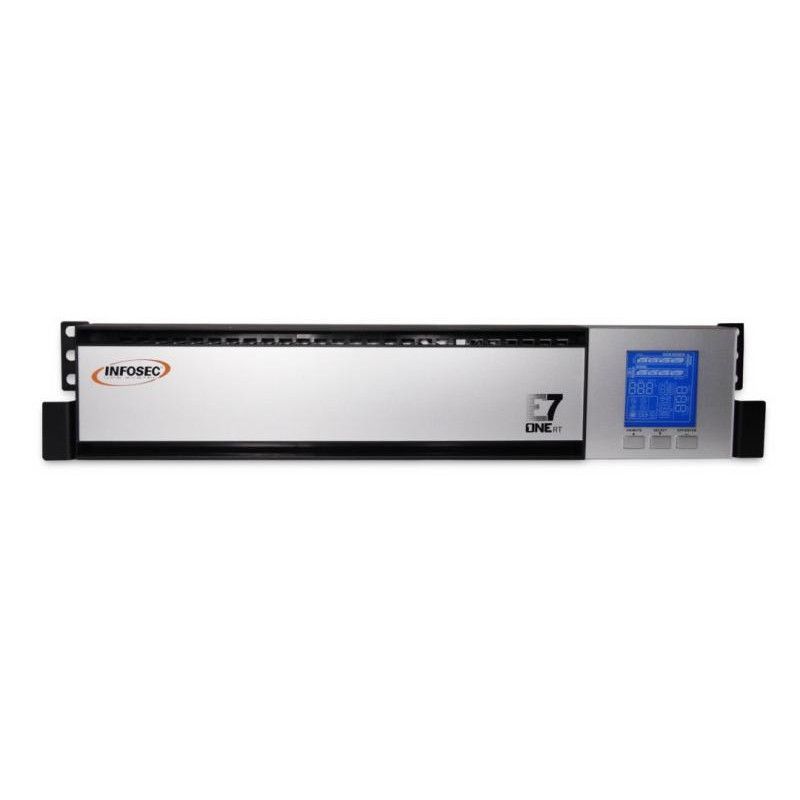 INFOSEC E7 One 1500 RT IEC - On line double conversion · Onduleurs · Informat Systems Strasbourg (image 2)
