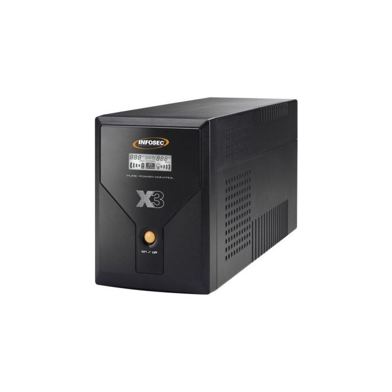 INFOSEC X3 EX 3000 LCD USB FR/SCHUKO - Line interactive · Onduleurs · Informat Systems Strasbourg