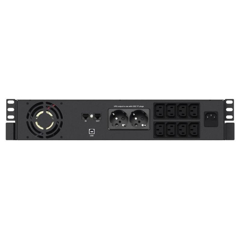 INFOSEC X4 2000 RM Plus Onduleur Line Interactive 2000 VA 8 IEC · Informat Systems Strasbourg (image 3)