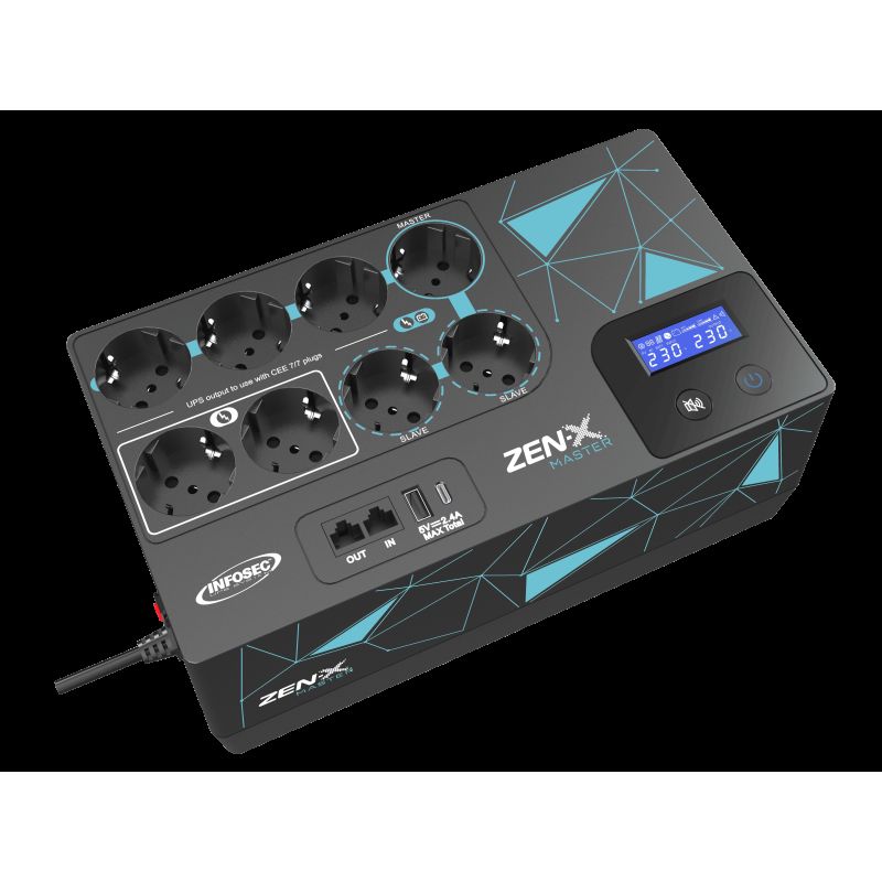 INFOSEC Zen-X Master 600 FR/SCHUKO · Onduleurs · Informat Systems Strasbourg (image 3)
