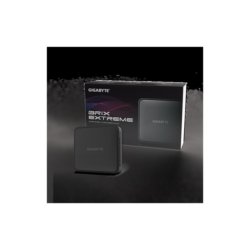 GIGABYTE GB-BER7-8840 barebone PC/ poste de travail Noir PRO 8840U 3,3 GHz · Barebone NUC · Informat Systems Strasbourg (image 2)