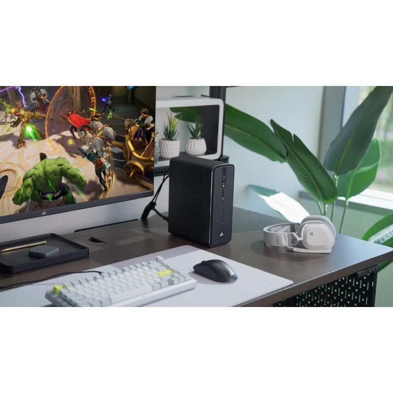 Corsair AI WORKSTATION 300 DESKTOP PC Copilot+ PC AMD Ryzen AI Max+ PRO 395 128 Go LPDDR5x-SDRAM 1 To SSD Windows 11 Home ... (image 5)