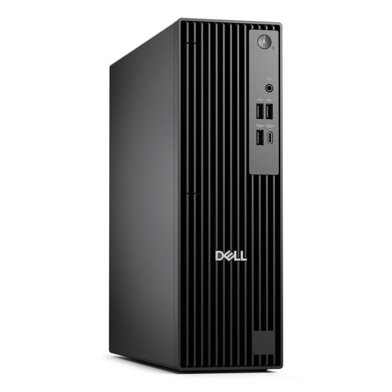 DELL Pro QCS1250 Intel Core Ultra 5 235 8 Go DDR5-SDRAM 512 Go SSD Windows 11 Pro Slim PC PC Noir · PC bureau · Informat S...