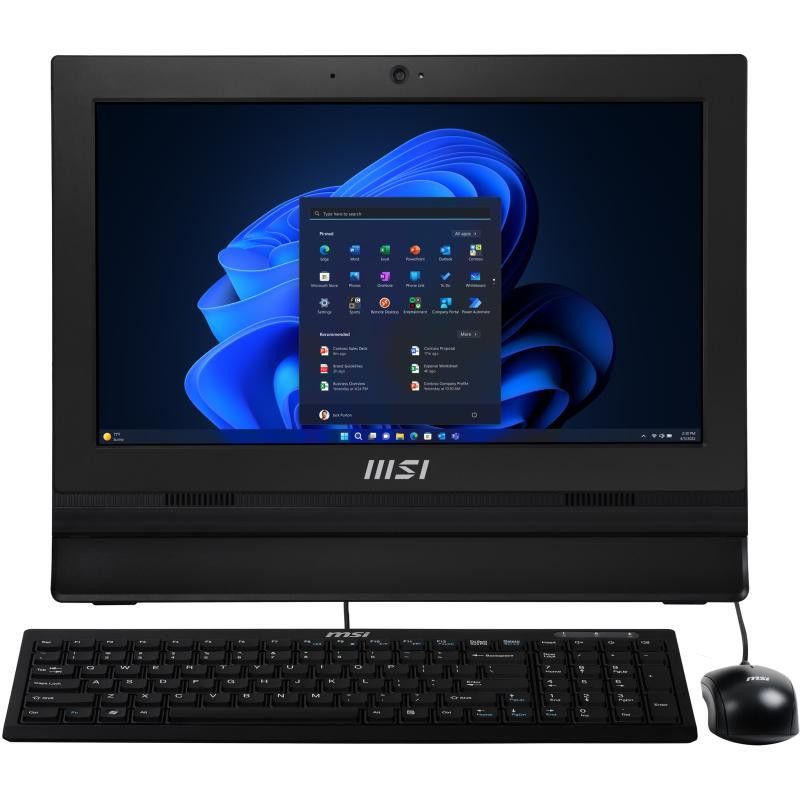 MSI Pro AP162T ADL-042XEU PC tout en un/station de travail Intel® N N100 39,6 cm (15.6") 1920 x 1080 pixels Écran tactile ... (image 4)