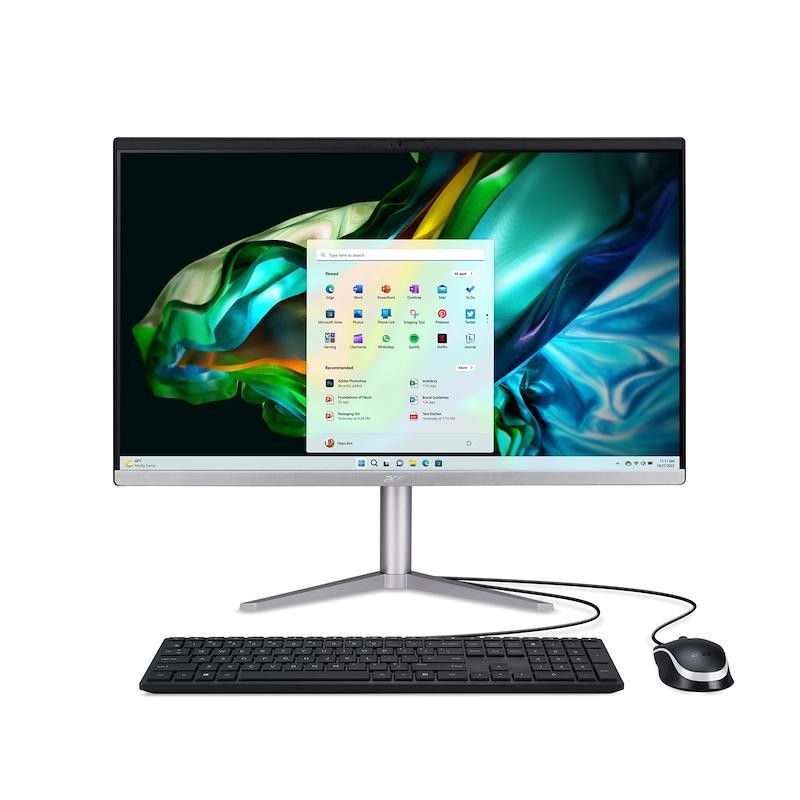 Acer Aspire C24-1300 AMD Ryzen 5 7520U 60,5 cm (23.8") 1920 x 1080 pixels PC All-in-One 16 Go 512 Go SSD Windows 11 Home W...