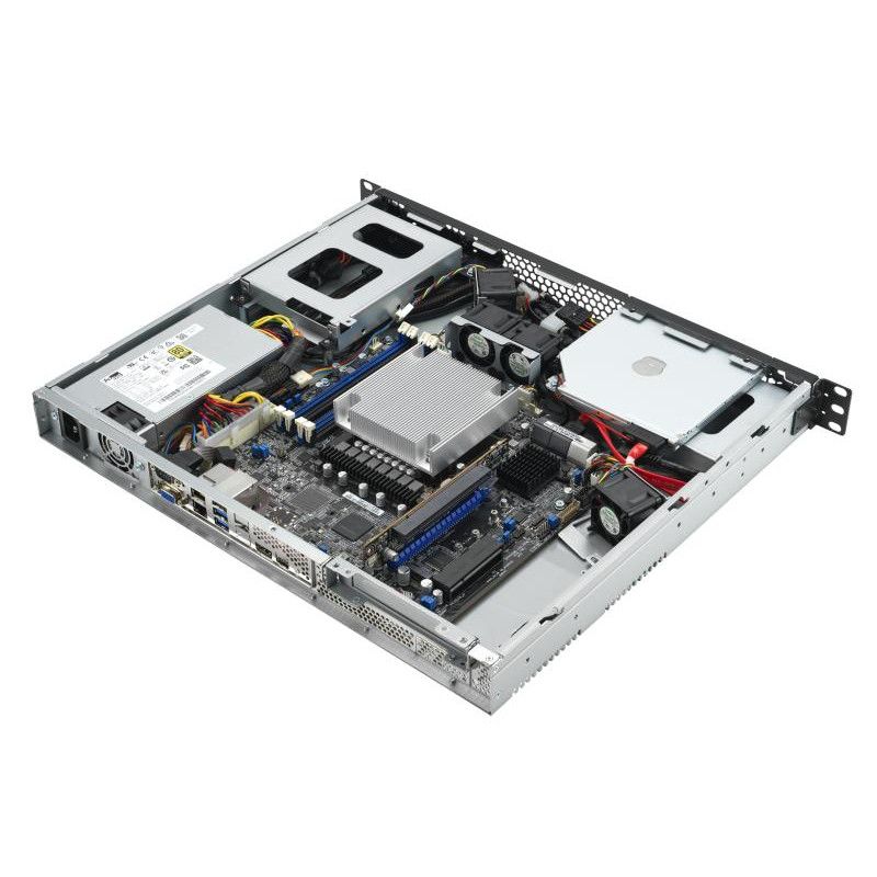 ASUS RS100-E11-PI2 Intel C252 LGA 1200 (Socket H5) Rack (1 U) Argent · Serveur · Informat Systems Strasbourg (image 2)