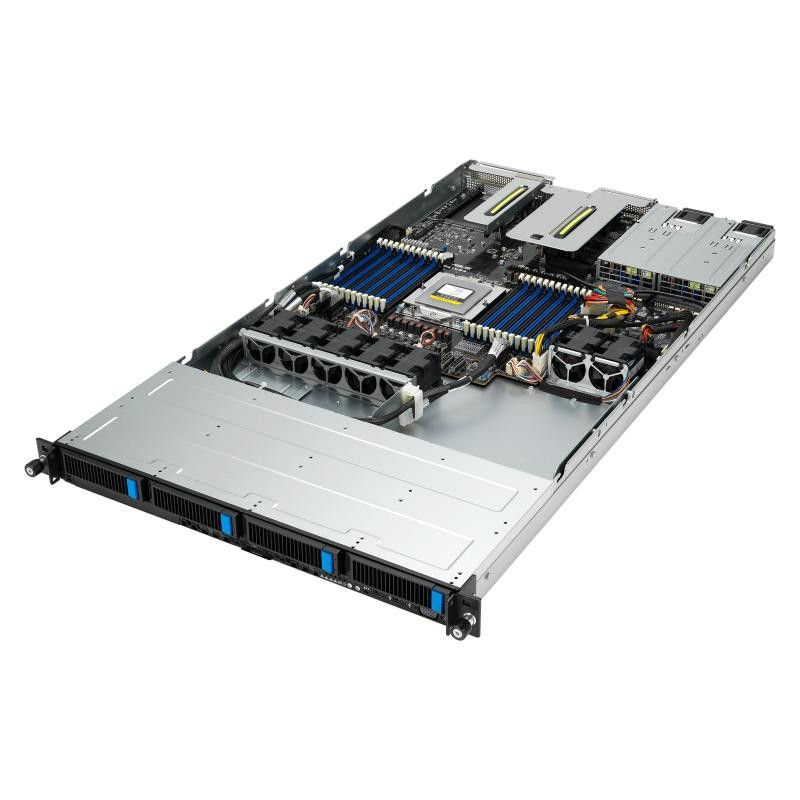 ASUS RS500A-E12-RS4U Socket SP5 Rack (1 U) Noir, Argent · Serveur · Informat Systems Strasbourg (image 4)