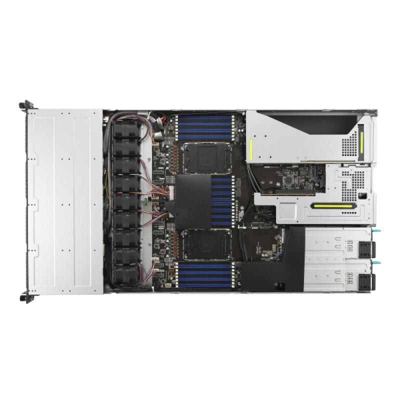 ASUS RS700-E11-RS4U Intel C741 Rack (1 U) Noir, Acier · Serveur · Informat Systems Strasbourg (image 4)
