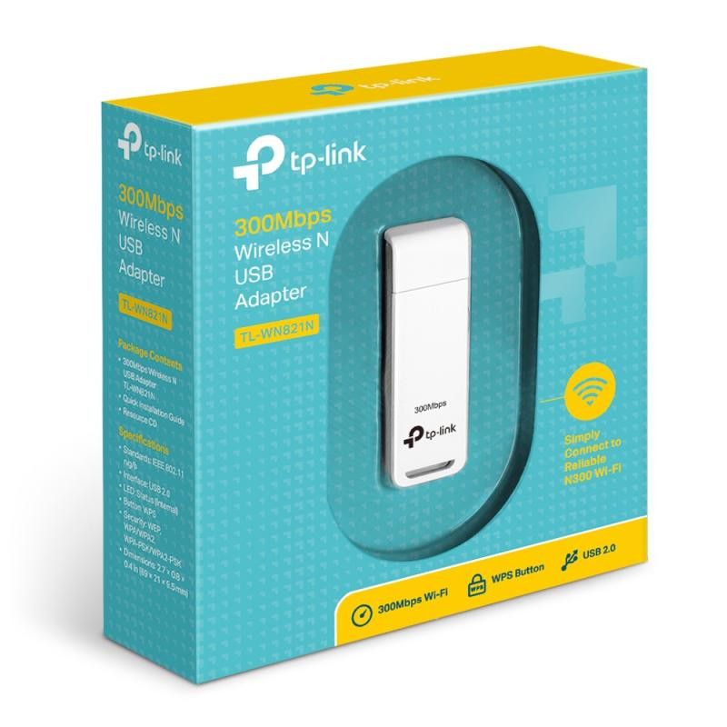TP-Link TL-WN821N carte réseau WLAN 300 Mbit/s · Adaptateurs Réseaux · Informat Systems Strasbourg (image 3)