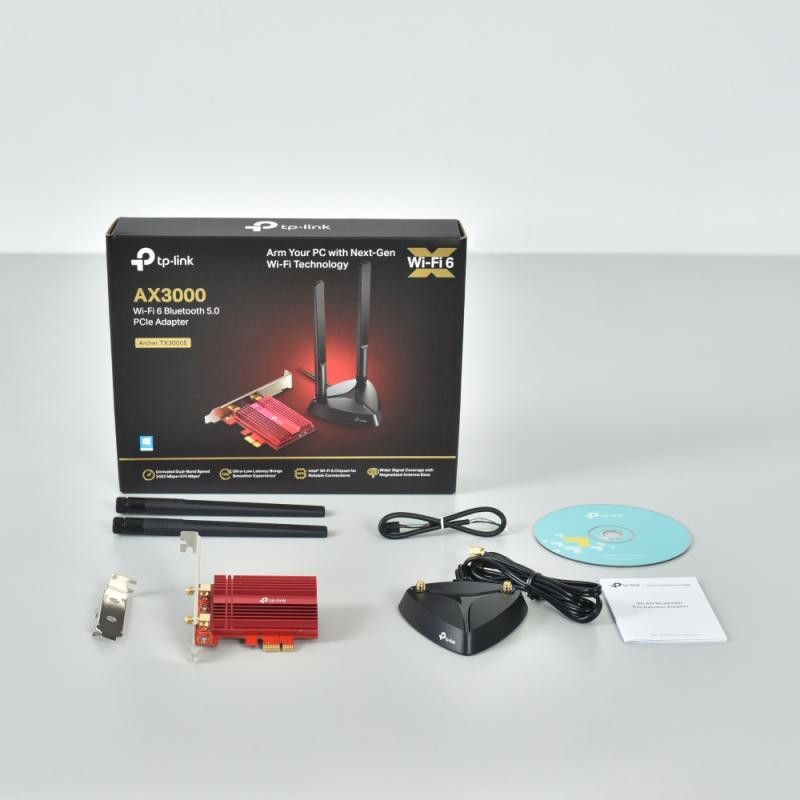 TP-LINK ARCHER TX3000E - Adaptateur WiFi 6 PCIe - Bluetooth 5.0 · Cartes réseaux · Informat Systems Strasbourg (image 4)