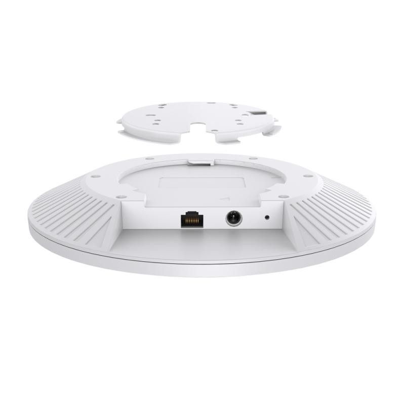 TP-Link Omada EAP773 point d'accès réseaux locaux sans fil 9300 Mbit/s Blanc Connexion Ethernet, supportant l'alimentation...