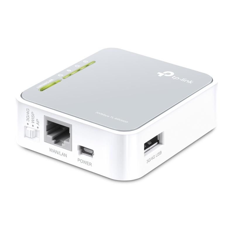 TP-LINK TL-MR3020 - Routeur portable 3G/4G WiFi N (pour clé 3G/4G) · Routeurs · Informat Systems Strasbourg