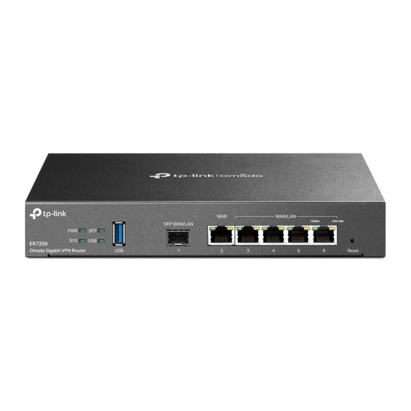 TP-Link Omada ER7206 Routeur connecté Gigabit Ethernet Noir · Routeurs · Informat Systems Strasbourg