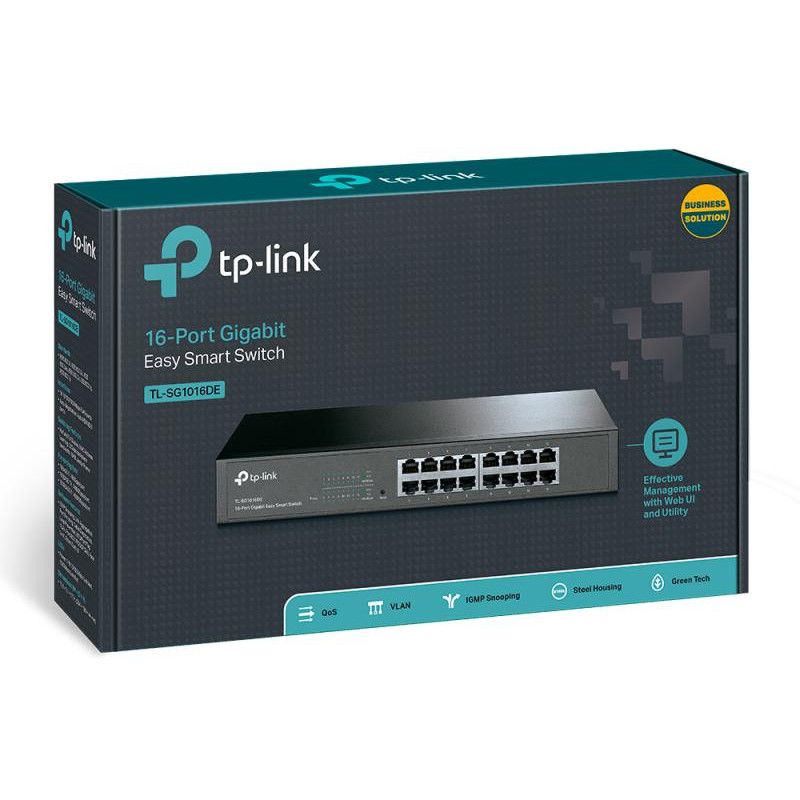 TP-LINK TL-SG1016DE - Easy Smart switch 16 Ports Gigabit · Switches · Informat Systems Strasbourg (image 4)