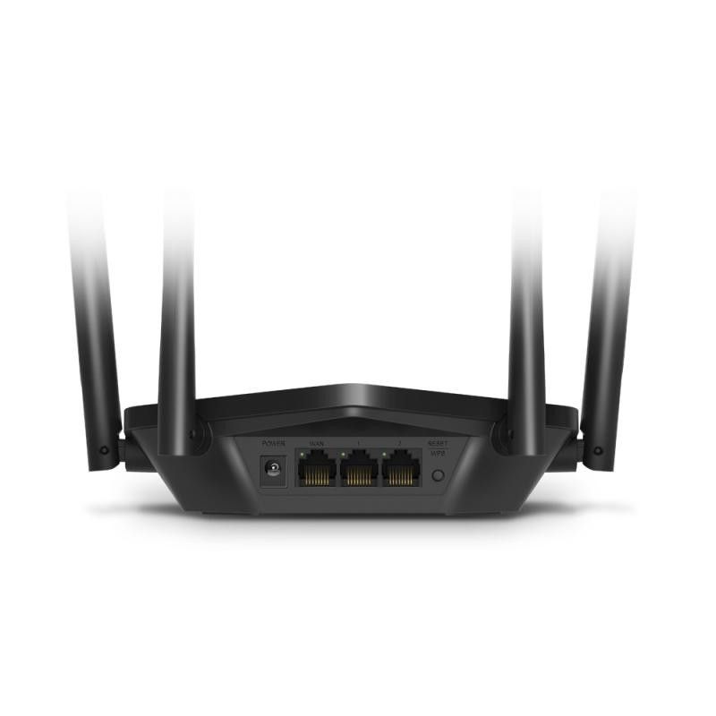 Mercusys MR60X routeur sans fil Gigabit Ethernet Bi-bande (2,4 GHz / 5 GHz) Noir · Routeurs · Informat Systems Strasbourg (image 3)