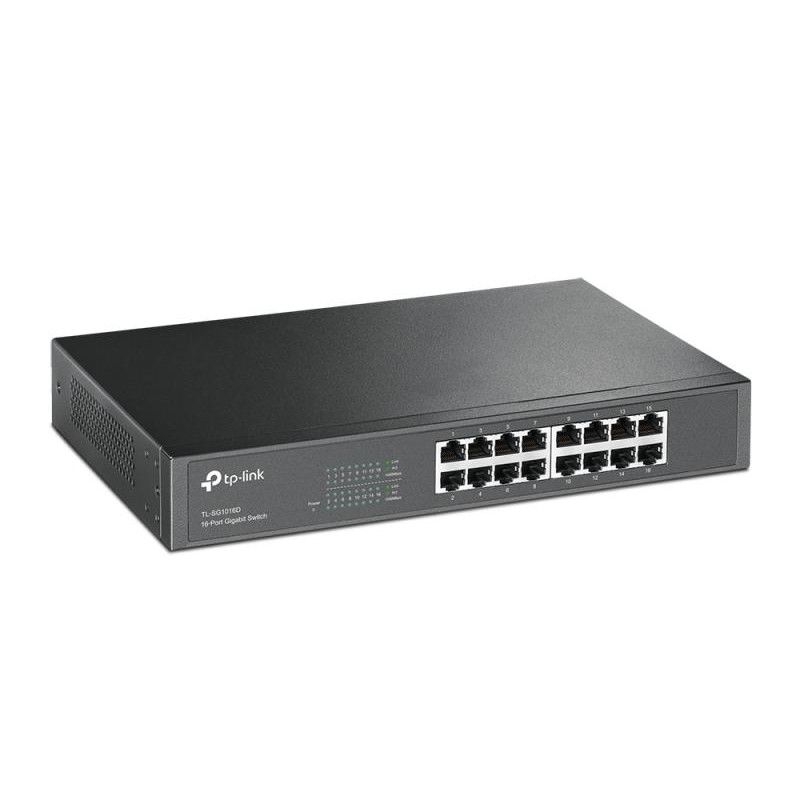 TP-Link TL-SG1016D - Switch rackable/de bureau 16 ports Gigabit · Switches · Informat Systems Strasbourg (image 2)