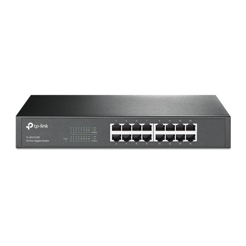TP-Link TL-SG1016D - Switch rackable/de bureau 16 ports Gigabit · Switches · Informat Systems Strasbourg (image 3)