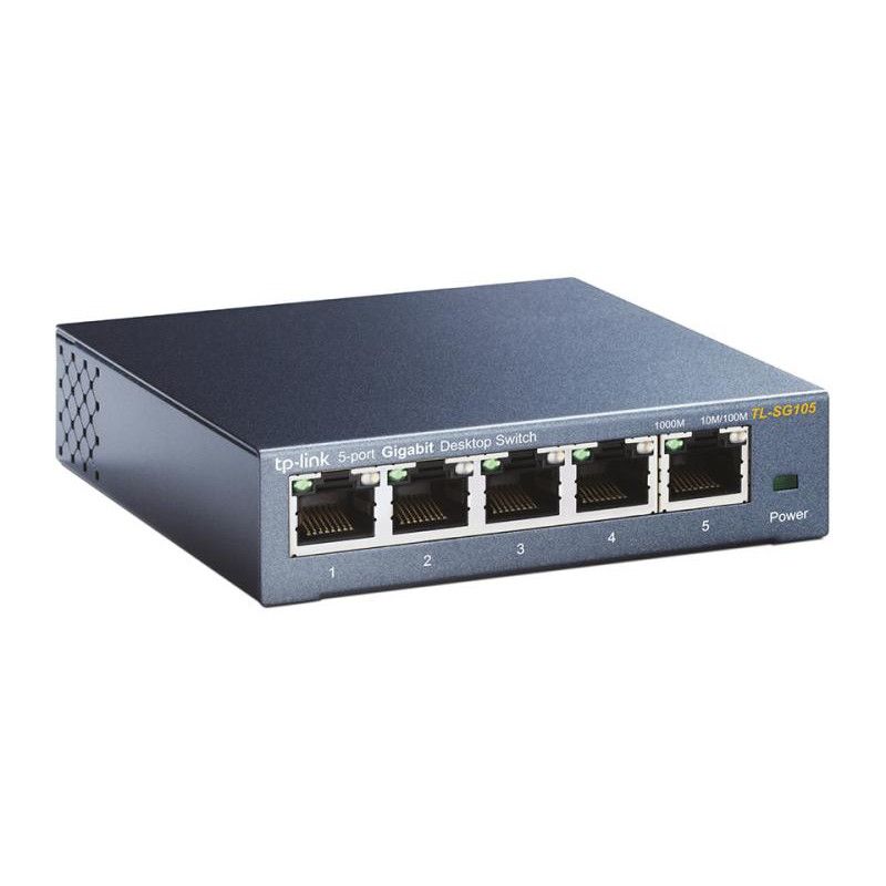 TP-Link TL-SG105 - Switch de bureau 5 ports Gigabit - Boîtier métal · Switches · Informat Systems Strasbourg