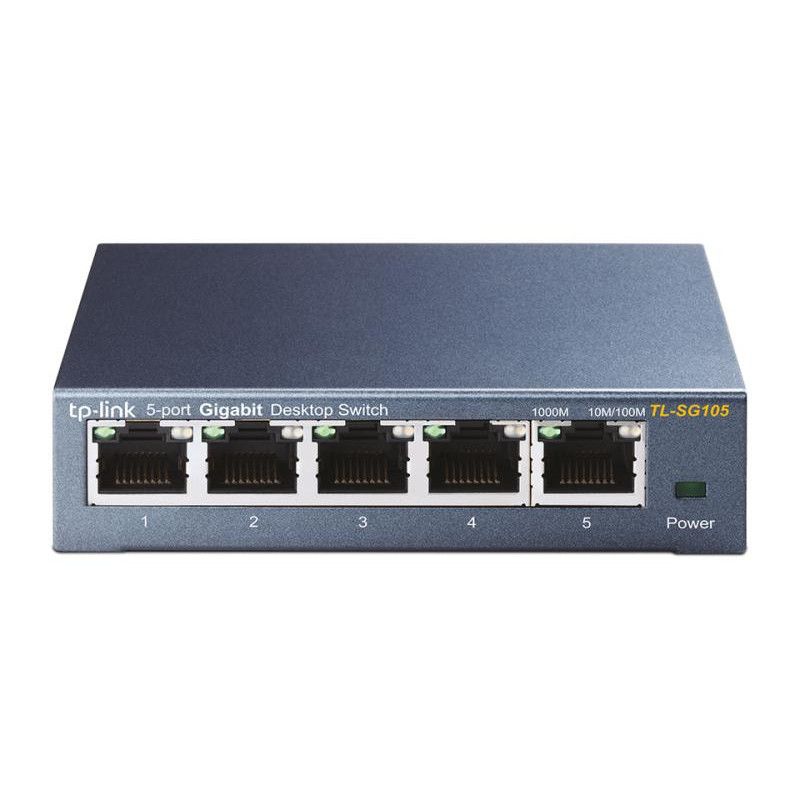 TP-Link TL-SG105 - Switch de bureau 5 ports Gigabit - Boîtier métal · Switches · Informat Systems Strasbourg (image 2)