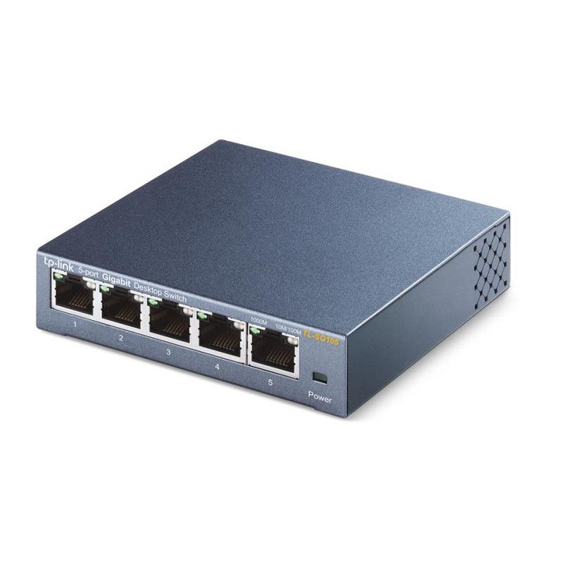 TP-Link TL-SG105 - Switch de bureau 5 ports Gigabit - Boîtier métal · Switches · Informat Systems Strasbourg (image 3)