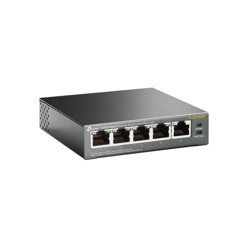 TP-LINK TL-SG1005P - Switch de bureau 5 ports Gigabit avec 4 ports PoE · Switches · Informat Systems Strasbourg (image 2)