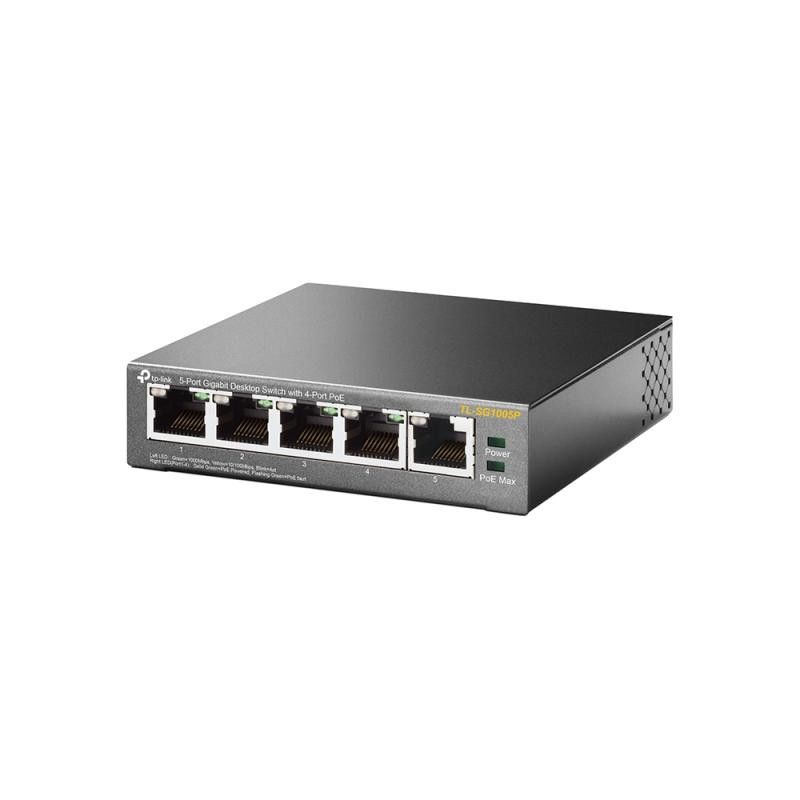 TP-LINK TL-SG1005P - Switch de bureau 5 ports Gigabit avec 4 ports PoE · Switches · Informat Systems Strasbourg (image 3)