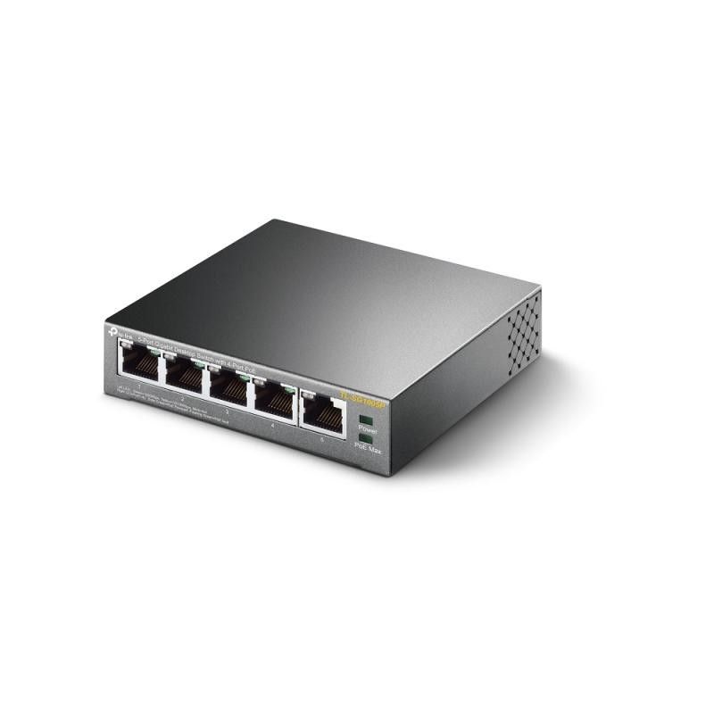 TP-LINK TL-SG1005P - Switch de bureau 5 ports Gigabit avec 4 ports PoE · Switches · Informat Systems Strasbourg (image 4)