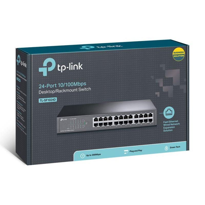 TP-LINK TL-SF1024D v2 - Switch 24 ports 10/100 Mbps · Switches · Informat Systems Strasbourg (image 4)