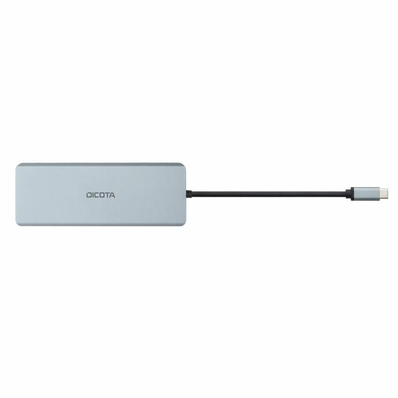 DICOTA D32065 hub & concentrateur USB 3.2 Gen 1 (3.1 Gen 1) Type-C Argent · Dock Station · Informat Systems Strasbourg (image 4)