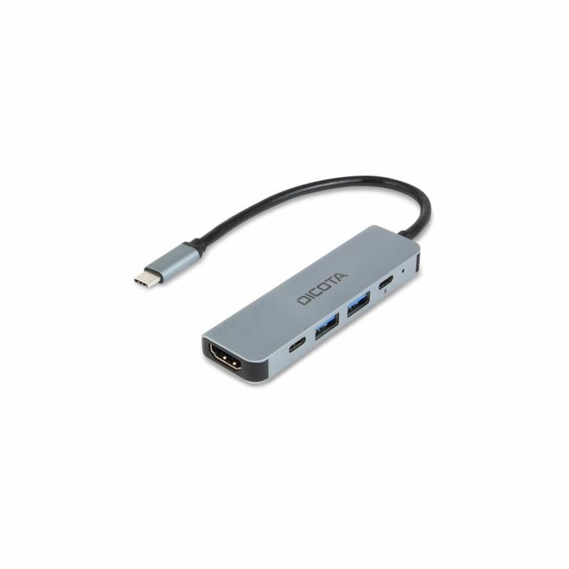 DICOTA D32060 station d'accueil USB Type-C Argent · Dock Station · Informat Systems Strasbourg