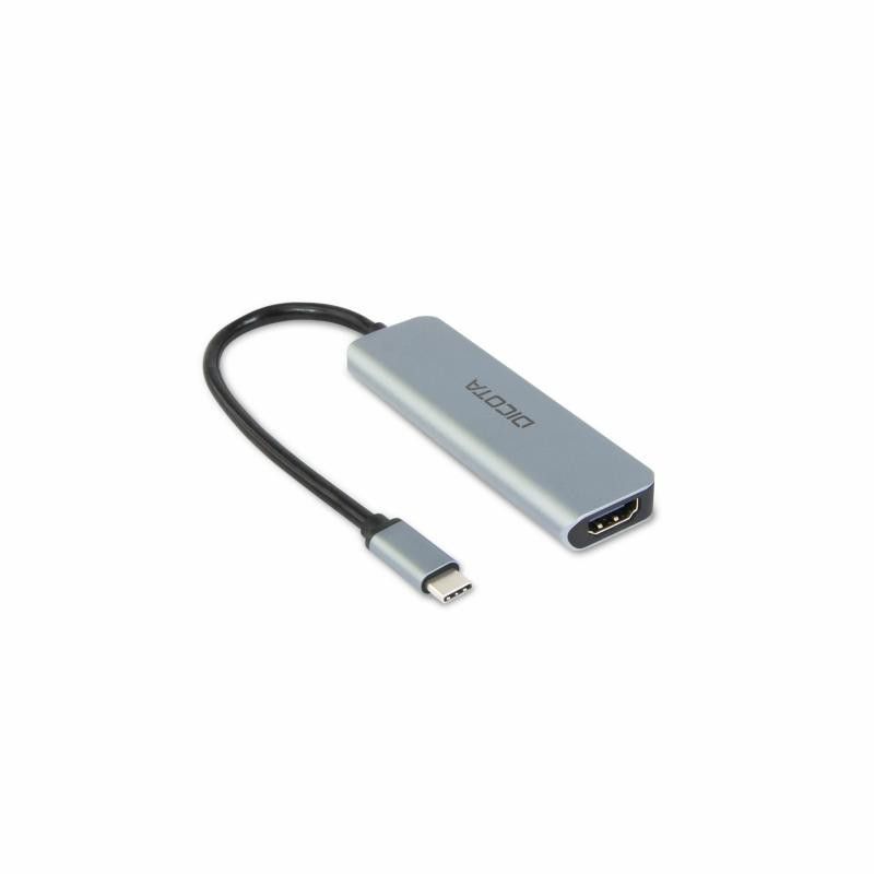 DICOTA D32060 station d'accueil USB Type-C Argent · Dock Station · Informat Systems Strasbourg (image 2)