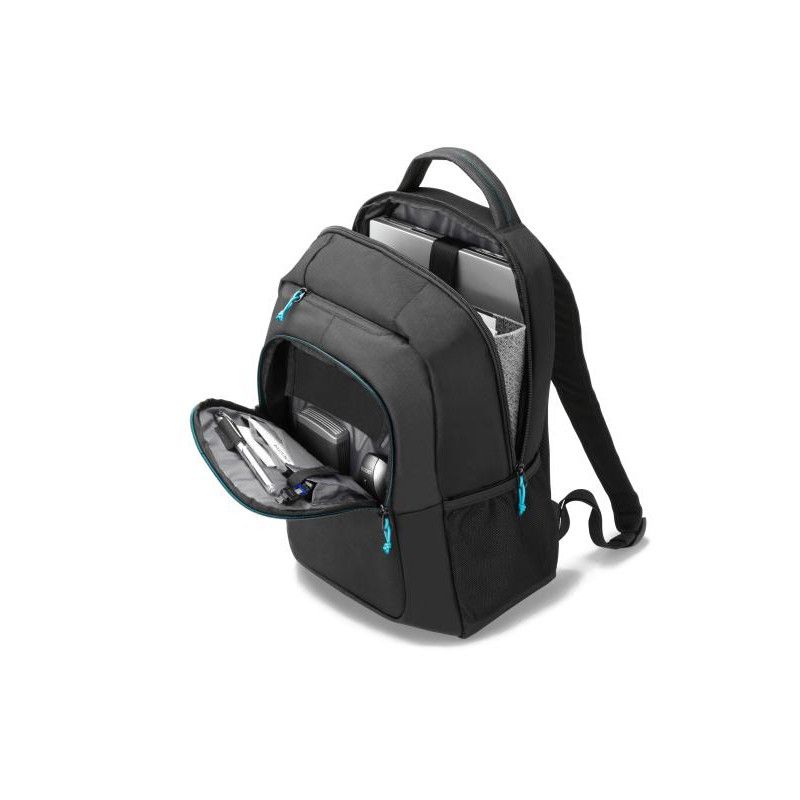 DICOTA Spin 39,6 cm (15.6") Sac à dos Noir, Bleu · Sacs et sacoches · Informat Systems Strasbourg (image 3)