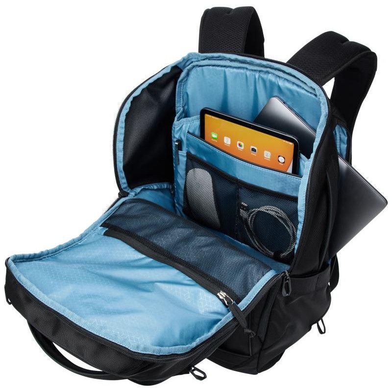 Thule Accent TACBP2216 sac à dos Sac à dos de voyage Noir Polyester recyclé · Sacs et sacoches · Informat Systems Strasbourg (image 4)