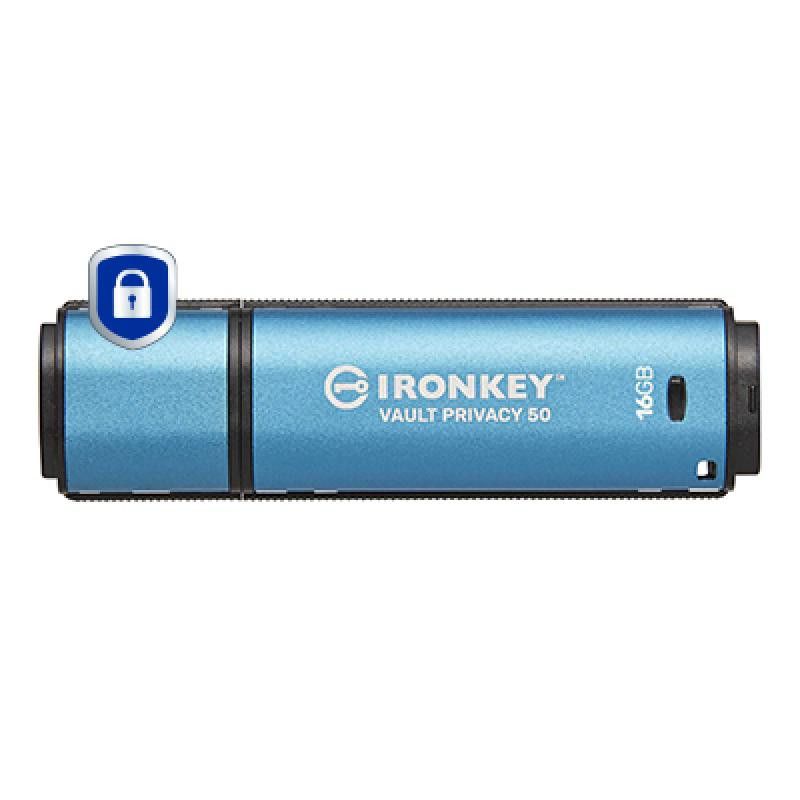 KINGSTON 16GB IronKey Vault Privacy 50 *IKVP50/16GB · Clé USB · Informat Systems Strasbourg