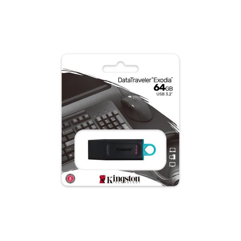 KINGSTON 64G USB 3.2 Gen 1 *DTX/64GB · Clé USB · Informat Systems Strasbourg (image 6)