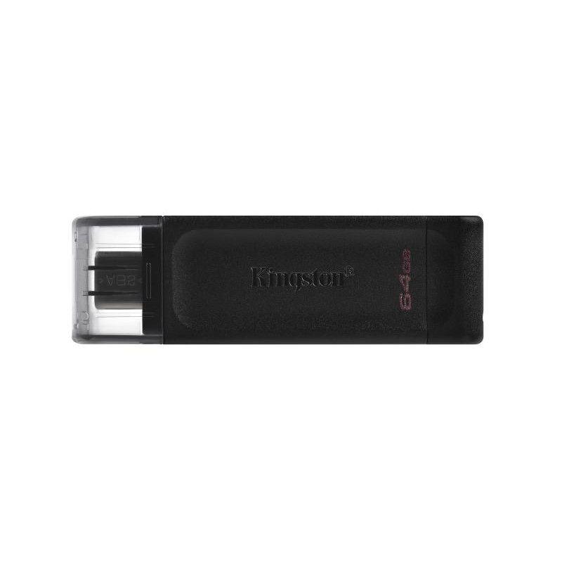 KINGSTON 64GB USB-C 3.2 Gen 1 DataTraveler 70 *DT70/64GB · Clé USB · Informat Systems Strasbourg