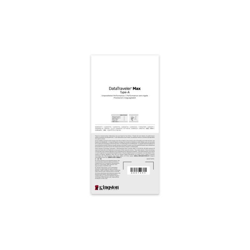 Kingston Technology DataTraveler 256GB Max Type-A 1000R/900W USB 3.2 Gen 2 · Clé USB · Informat Systems Strasbourg (image 8)