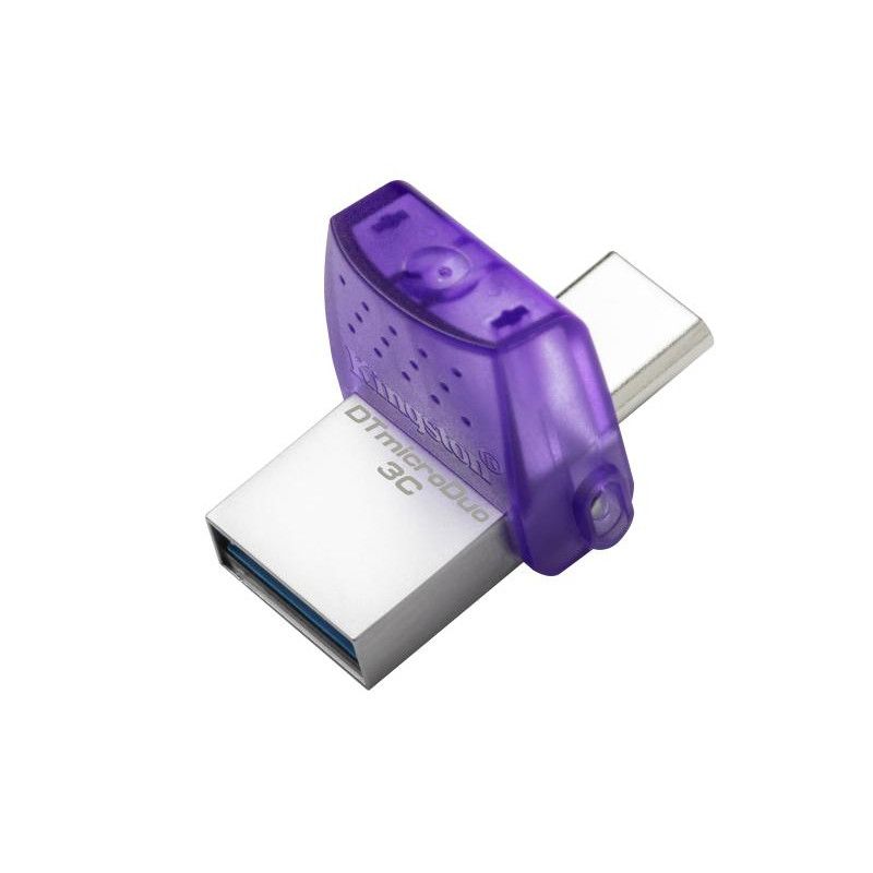KINGSTON 128GB microDuo 3C 200MB/s dual USB-A + USB-C *DTDUO3CG3/128GB* · Clé USB · Informat Systems Strasbourg (image 2)