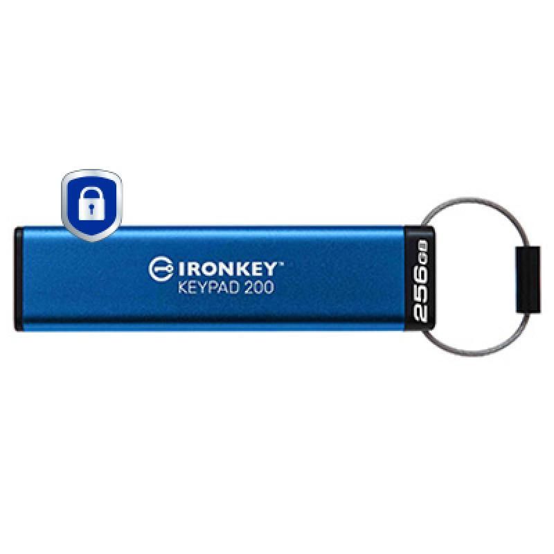 KINGSTON 256GB IronKey Keypad 200 *IKKP200/256GB · Clé USB · Informat Systems Strasbourg
