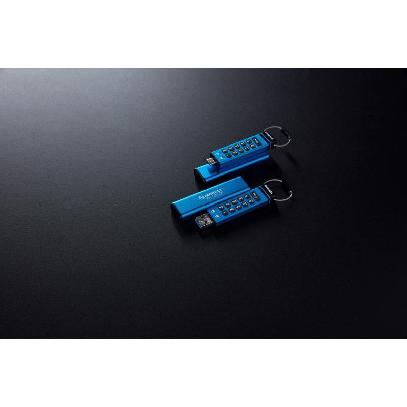 Kingston Technology IronKey Keypad 200C USB-C de 256 Go, FIPS 140-3 niveau 3 AES-256 · Clé USB · Informat Systems Strasbourg (image 11)